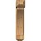 Ekena Millwork Thorton Craftsman Rough Sawn Bracket w/ Offset Brace, Western Red Cedar, 8"W x 26"D x 38"H BKT0806X26X38THR04RWR - alternate 2